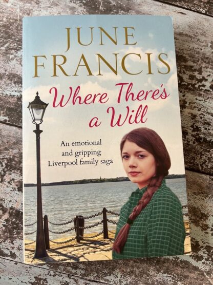 An image of a book by June Francis - Where there's a will