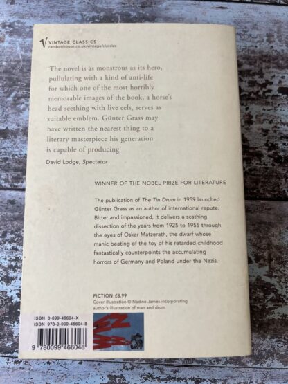 An image of a book by Günter Grass - The tin drum