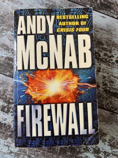 An image of a book by Andy McNab - Firewall
