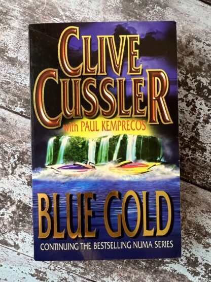 An image of a book by Clive Cussler - Blue Gold