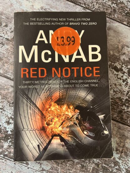 An image of a book by Andy McNab - Red Notice