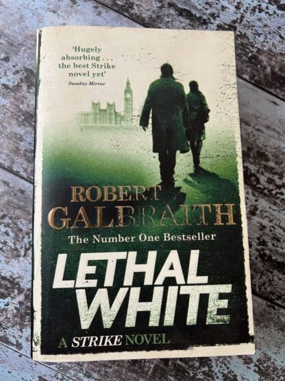 An image of a book by Robert Galbraith - Lethal White