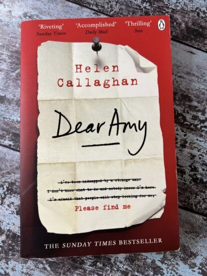 An image of a book by Helen Callaghan - Dear Amy