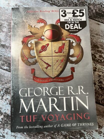 An image of a book by George R R Martin - Tuf Voyaging