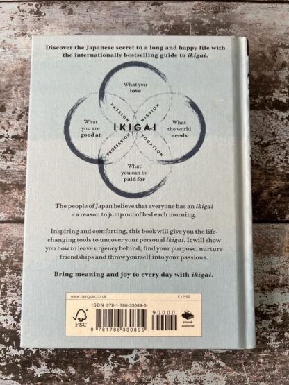 An image of a book by Héctor Garcia and Francesc Miralles - Ikigai: The Japanese Secret to a Long and Happy Life