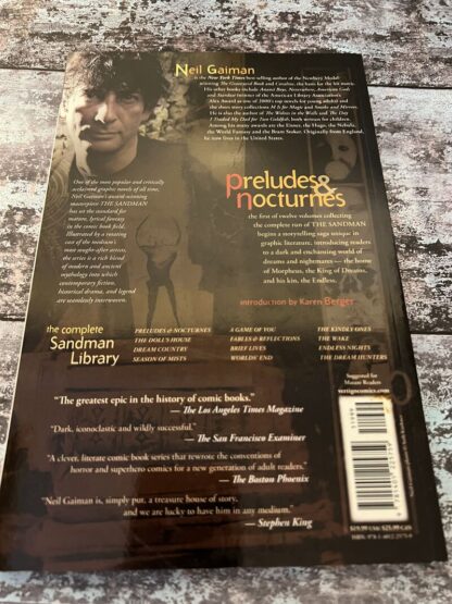 An image of a book by Neil Gaiman - The Sandman Volume 1: Preludes and Nocturnes