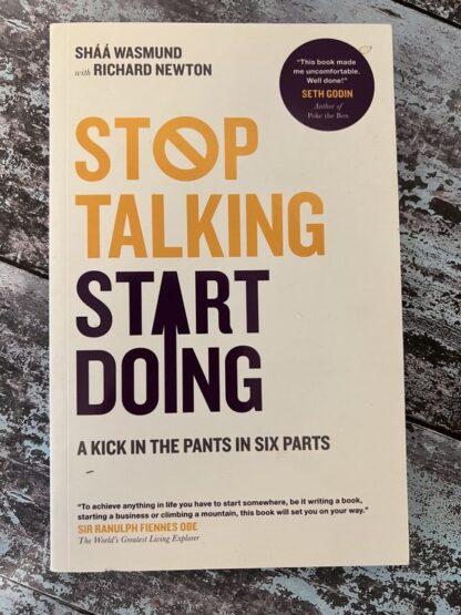An image of the book Sháá Wasmund with Richard Newton - Stop Talking Start Doing