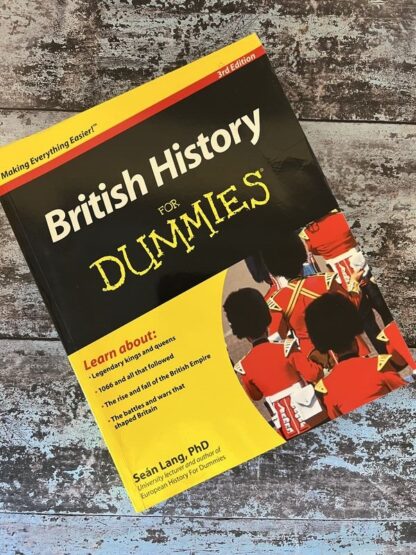 An image of a book by Seán Lang - British History for Dummies