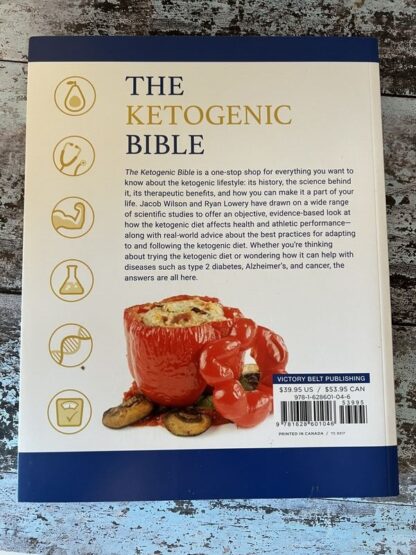 An image of the book The Ketogenic Bible by Jack Wilson and Ryan Lowery