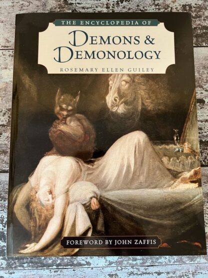 An image of the book Demons and Demonology by Rosemary Ellen Guiley