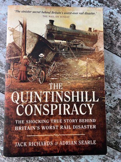 An image of a book by Jack Richards and Adrian Searle - The Quintinshill Conspiracy