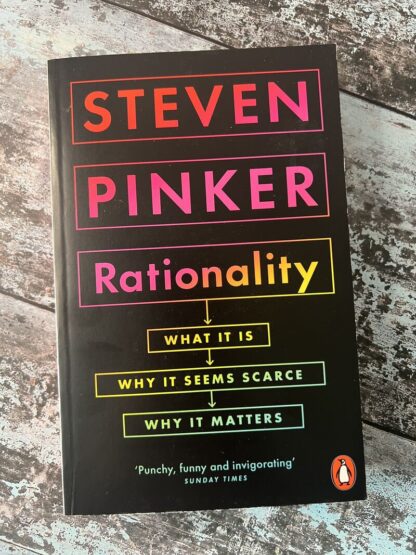 An image of a book by Steven Pinker - Rationality