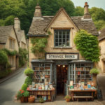 An image of the way StrangeBooks would look if it were a shop within a old village
