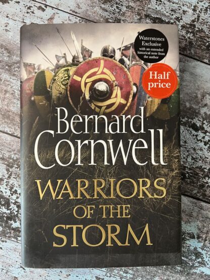 An image of the book by Bernard Cornwell - Warriors of the Storm