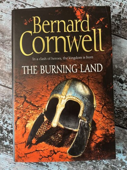 An image of the book by Bernard Cornwell - The Burning Land