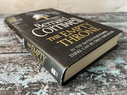 An image of the book by Bernard Cornwell - The Empty Throne