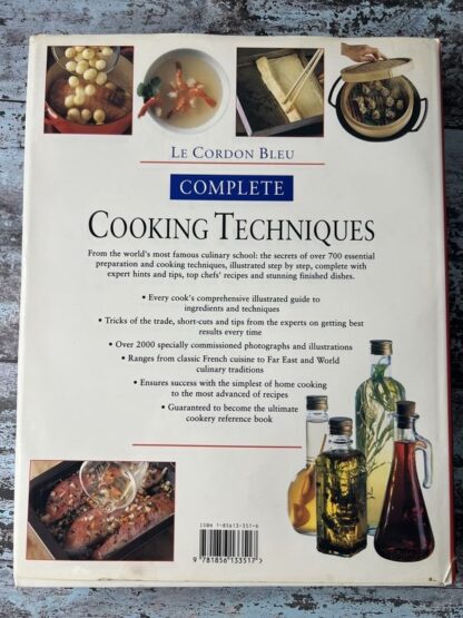 An image of the book Le Cordon Bleu Complete Cooking Techniques by Jenny Wright and Eric Treuille