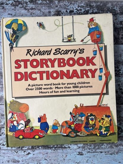 An image of the book Storybook Dictionary by Richard Scarry