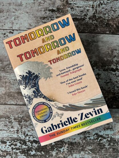 An image of the book Tomorrow and Tomorrow and Tomorrow by Gabrielle Zevin