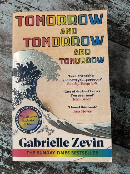 An image of the book Tomorrow and Tomorrow and Tomorrow by Gabrielle Zevin