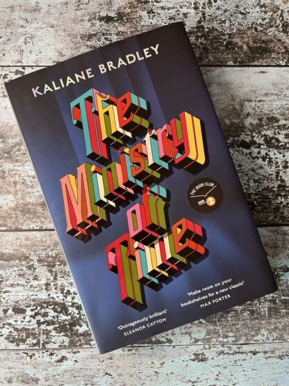 An image of the book The Ministry of Time by Kaliane Bradley