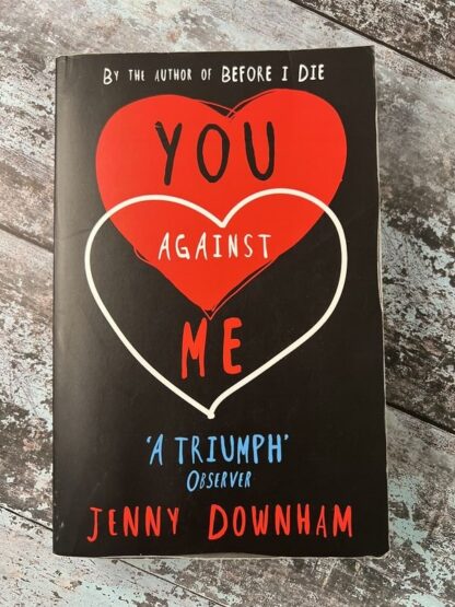 An image of the book You against Me by Jenny Downham