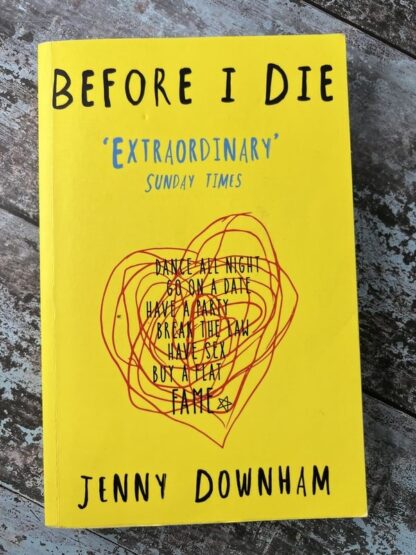 An image of the book Before I Die by Jenny Downham