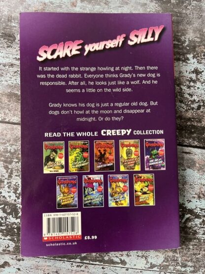 An image of the book Goosebumps. The Werewolf of Fever Swamp by RL Stine