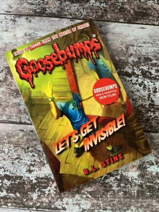 An image of the book Goosebumps. Let's Get Invisible! by RL Stine