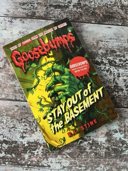 An image of the book Goosebumps. Stay Out of the Basement by RL Stine