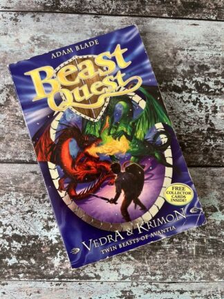 An image of the book Beast Quest, Vedra and Krimon, Twin Beasts of Avanta by Adam Blade