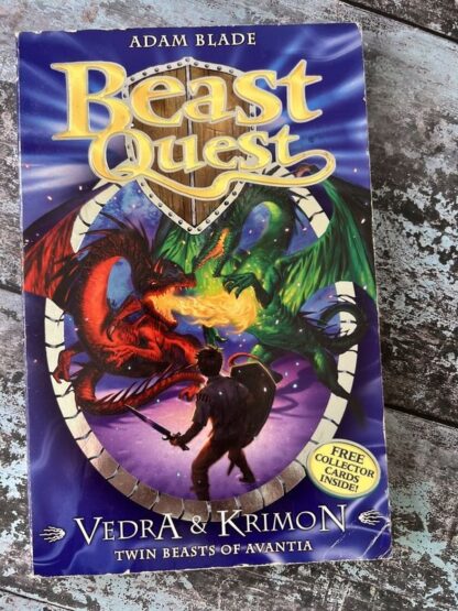 An image of the book Beast Quest, Vedra and Krimon, Twin Beasts of Avanta by Adam Blade