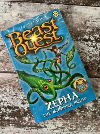 An image of the book Beast Quest, Zepha the Monster Squid by Adam Blade