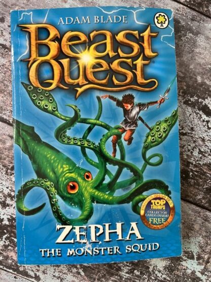 An image of the book Beast Quest, Zepha the Monster Squid by Adam Blade