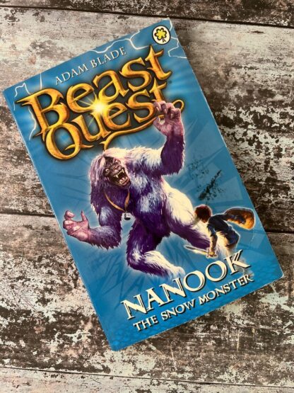 An image of the book Beast Quest, Nanook the Snow Monster by Adam Blade