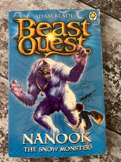 An image of the book Beast Quest, Nanook the Snow Monster by Adam Blade