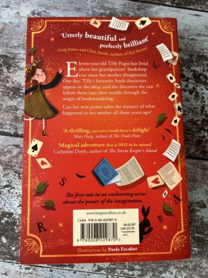 An image of the book Pages & Co Tilly and the Bookwanderers by Anna James