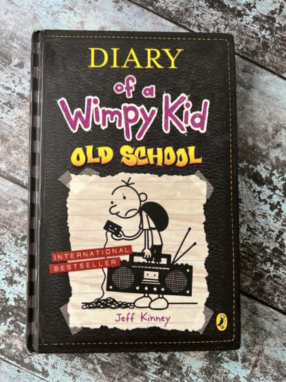 An image of the book Diary of a Wimpy Kid Old School by Jeff Kinney