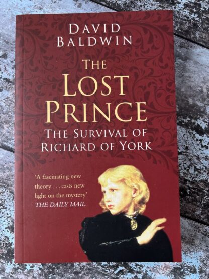 An image of the book The Lost Prince by David Baldwin