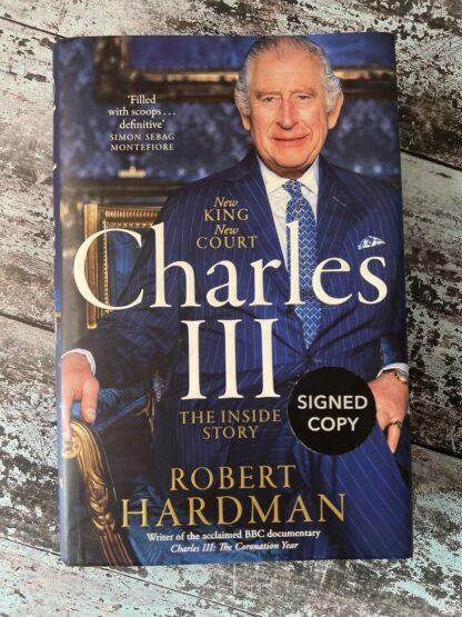 An image of the book Charles III: New King. New Court. The Inside Story by Robert Hardman