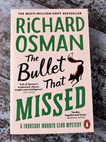 An image of the book The bullet that Missed by Richard Osman