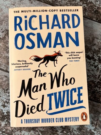 An image of the book The Man Who Died Twice by Richard Osman