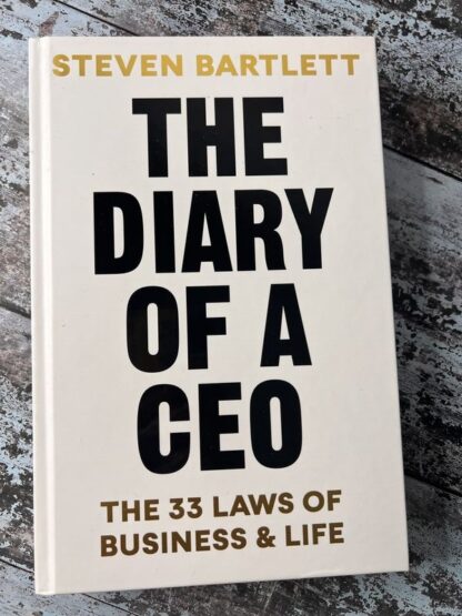 A image of the book The Diary of a CEO by Steven Bartlett