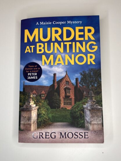 An image of the book Murder at Bunting Manor by Greg Mosse