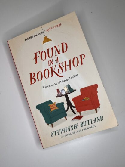 An image of the book Found in a Bookshop by Stephanie Butland