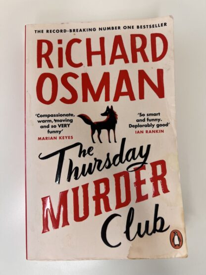 An image of the book The Thursday Murder Club by Richard Osman