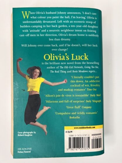 An image of the book Olivia's Luck by Catherine Alliott