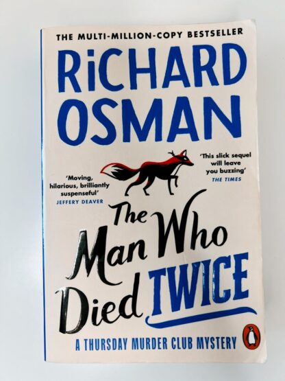 An image of the book The Man Who Died Twice by Richard Osman