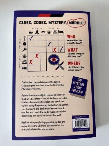 An image of the book Murdle: More Killer Puzzles by G T Karber