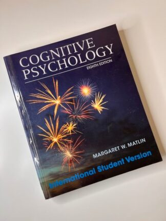 An image of the book Cognitive Psychology by Margaret W Matlin